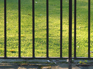 Fenced off