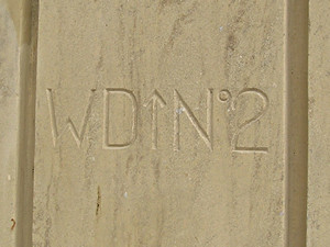 War department marker, reinstated, Bootham, York
