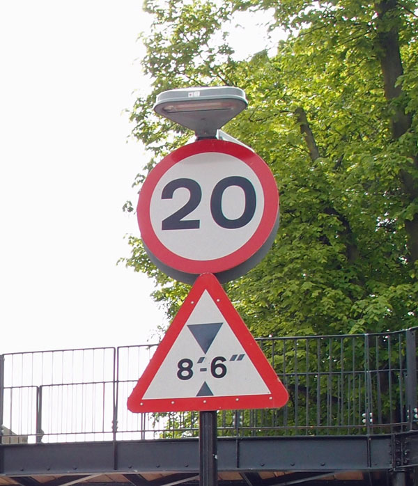 20mph sign, Skeldergate