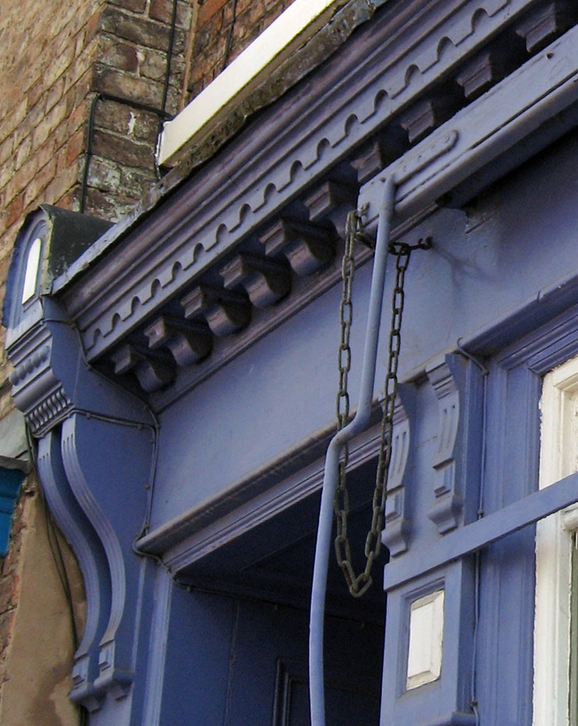 34 Clarence Street, 19th century shopfront, May 2013