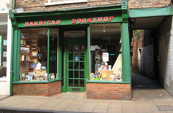Bookshop window
