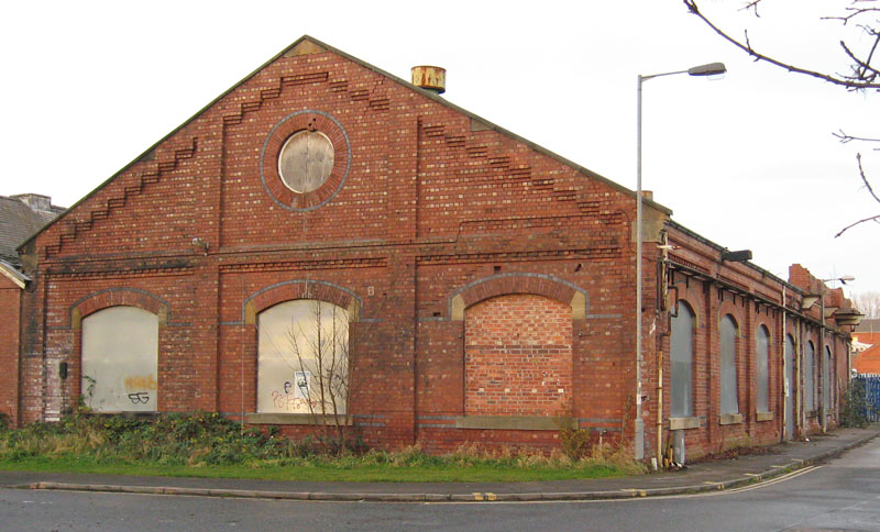 Victorian building, disused