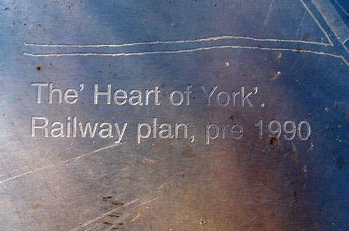 Caption: 'The Heart of York ... pre 1990