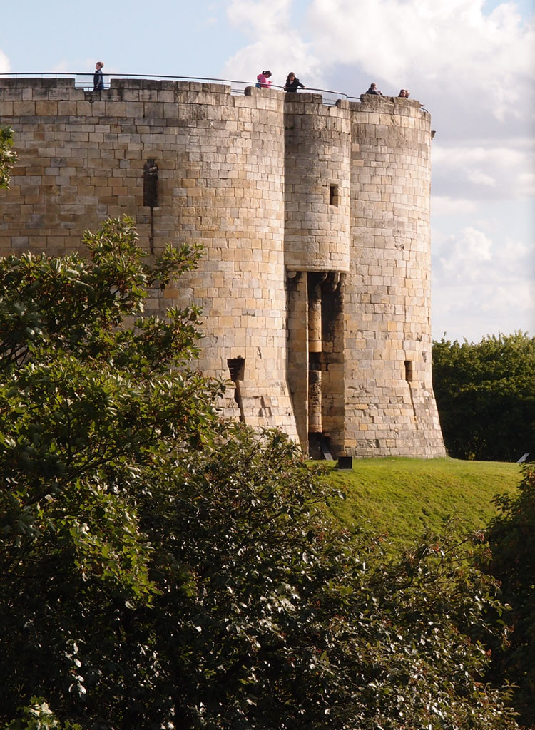 Clifford's Tower, a less familiar view
