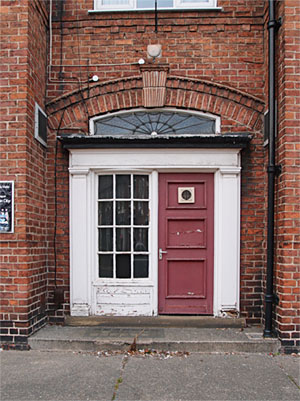 Corner House, side door