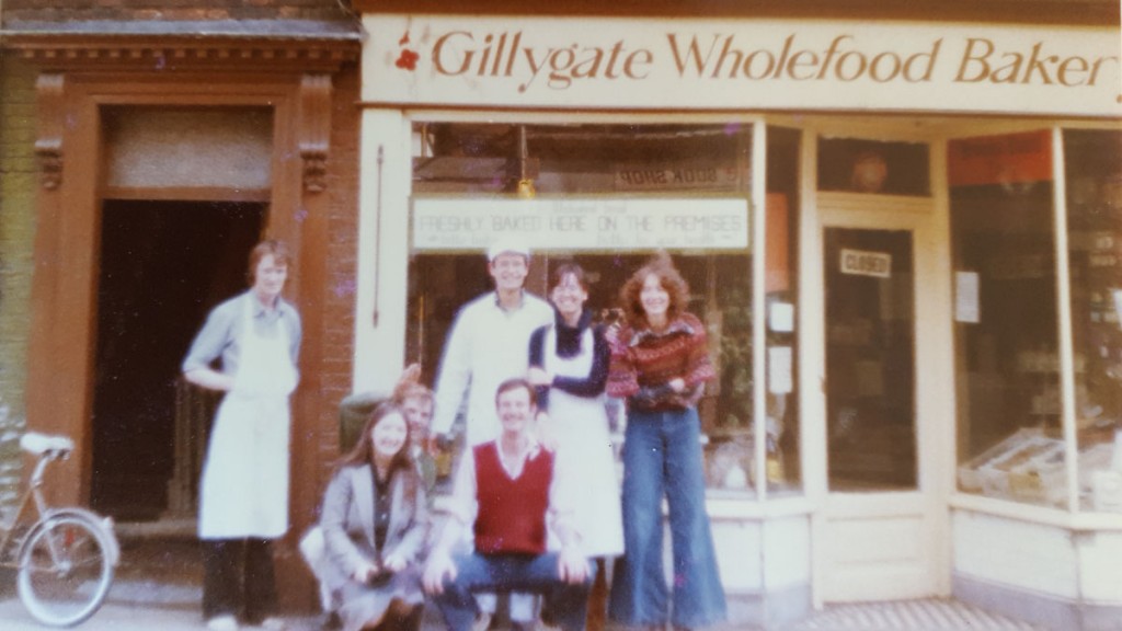 The original premises on Gillygate, 1977/78