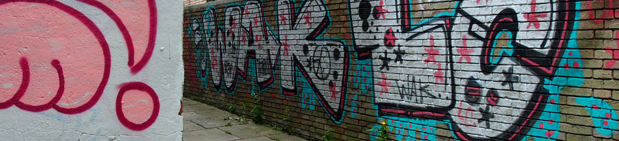 Graffiti, Black Horse Passage, 3 June 3015