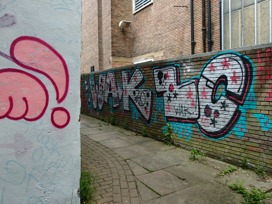 Graffiti, Black Horse Passage, 3 June 2015