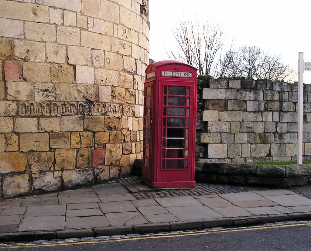 Photo of a red phone box