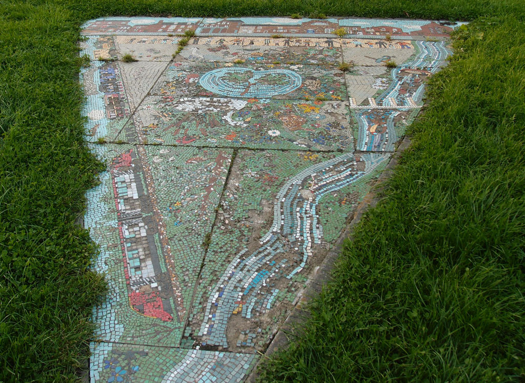 Mosaic, Leeman Road Millennium Green