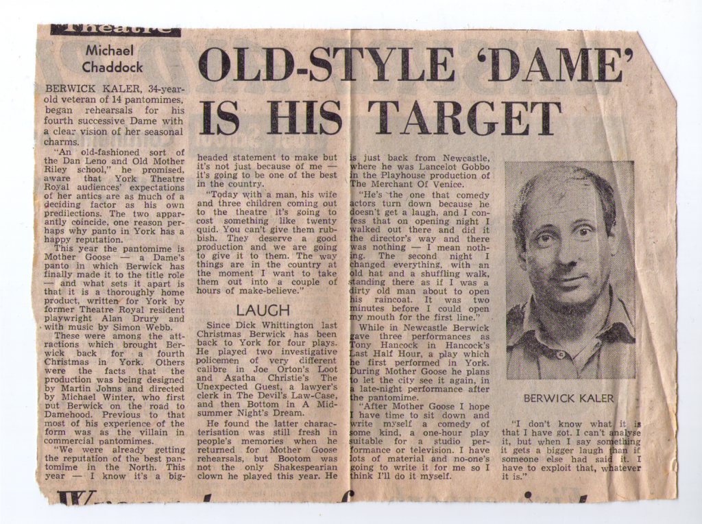 press-cutting-berwick-kaler-1980