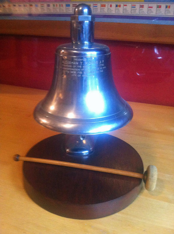 1930s fire engine bell