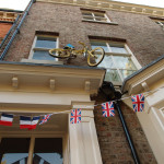 Handsome house with jaunty yellow bike, Bootham