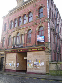 For a long while the home of Stubb's Ironmongers – Foss Bridge House – now due for redevelopment. Photo taken on 21 January 2004.