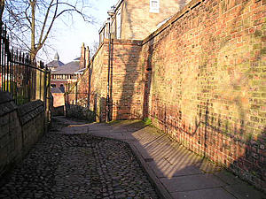 Carr's Lane, late afternoon in April 2004