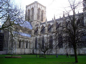 Minster from Dean's Park, January 2004