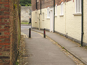 Marygate Lane, looking towards Marygate